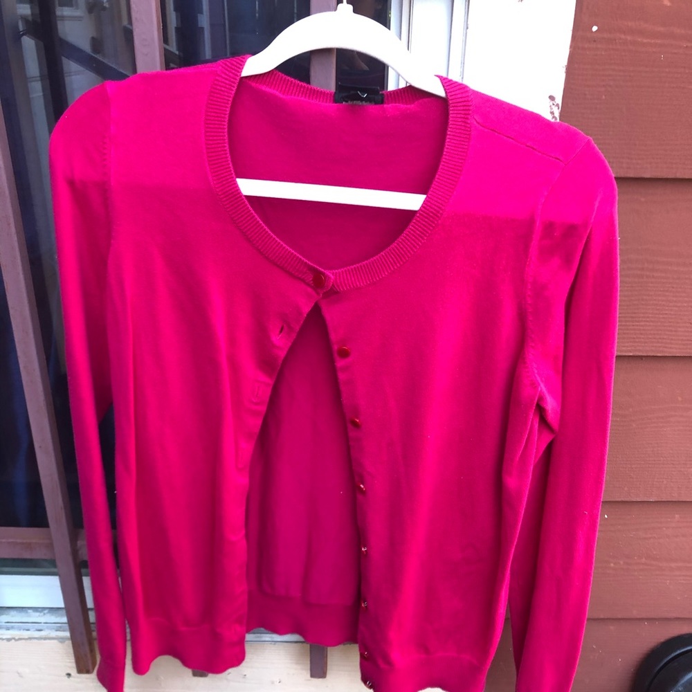 Hot Pink talbots sweater